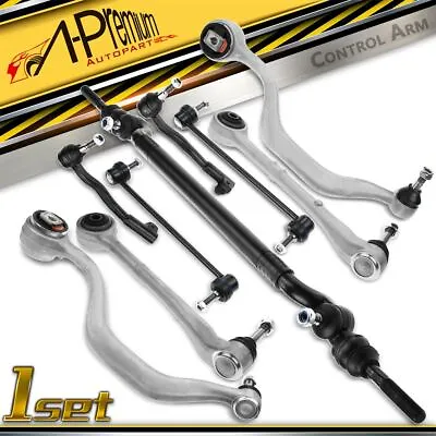 9x Front Lower Control Arm Sway Bar Tie Rod End Kit For BMW E39 540i M5 97-03 • $182.99