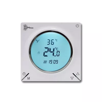 WIFI Thermostat Round White Underfloor Heating Ceiling  EX-DISPLAY Programmable • £18