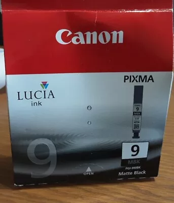 Genuine Original Canon PGI-9 Matte Black PIXMA Ink Cartridge  • £5.50