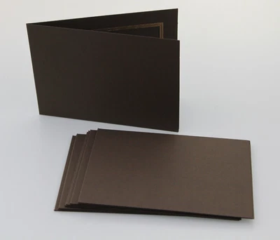 £5 • Buy 6x4 View Landscape X9  Photo Mount Frame Brown School Picture Prom #5033