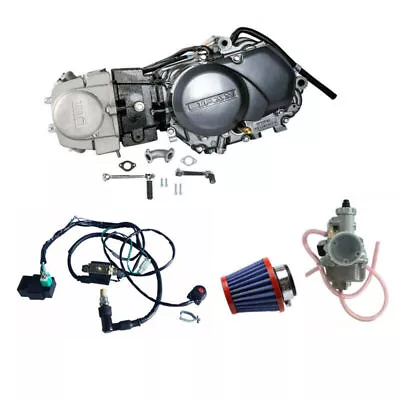 Lifan 125cc Engine Motor W/ Carby 140CC 150cc 200cc CT70 Dirt Pit Bike Postie • $459.47