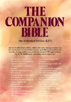 Companion Bible-KJV (Leather / Fine Binding) • $55.08