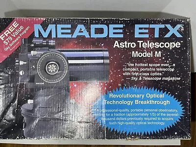 Meade ETX Astro Model M ETX-90 Telescope Read** • $139.95