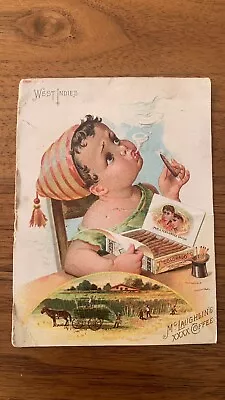 Vintage 1800s McLAUGHLIN'S COFFEE West Indies  Advertising Trade Card • $25