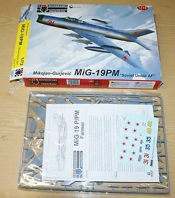 MiG-19PM 'Soviet Union AF' (3x Camo) In 1/72 By KPM • $23.81