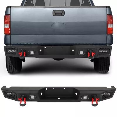 Complete Rear Bumper For 1997-2004 Ford F150 1997-1999 Ford F250 With LED Lights • $460.55