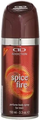 Addiction Deodorant Body Spray Spice Fire 150ml • £5.10