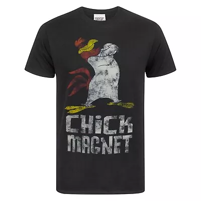 Looney Tunes Mens Chick Magnet T-Shirt NS4426 • £14.25