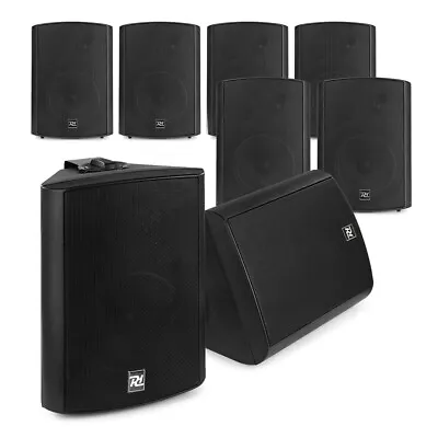 Multi Room In Wall Speaker System Active With Bluetooth Audio 8x DS50A Black • £449