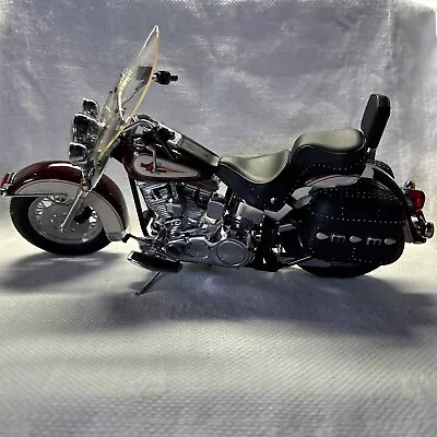 1989 Harley Davidson Soft-tail Franklin Mint 1/10 Scale (i) • $49.95