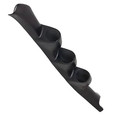 GlowShift Black Triple Gauge 52mm Pillar Pod For 1995-1998 Chevrolet Silverado • $52.99