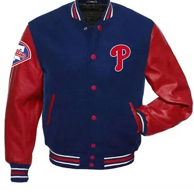 Mens Philadelphia Phillies Varsity Jacket • $99.99