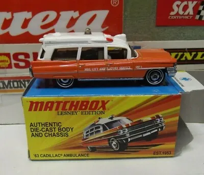 Matchbox 1:64 Lesney Edition 1963 Cadillac Ambulance R1282 Bin#2 • $27.95