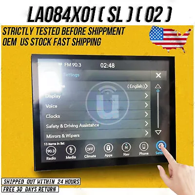 17-22 Replacement 8.4  Uconnect 4C UAQ LCD Display Touch Screen Radio Navigation • $179.95