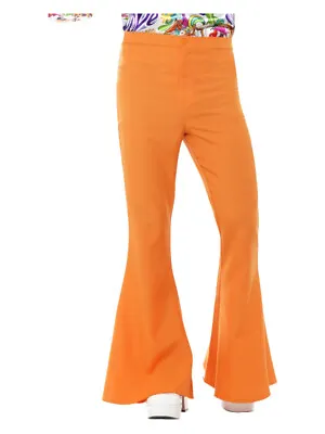 Flared Trousers Mens Orange • £12.58