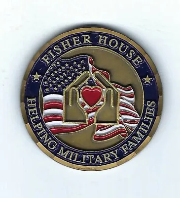 $10 • Buy Fisher House Va Veterans Administration Los Angeles Military Medal Coin