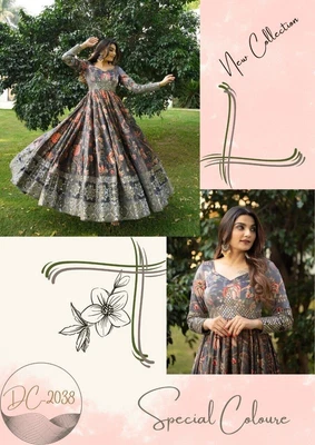 $93.70 • Buy Gown Salwar Kameez Pakistani Indian Wedding Party Wear Dress Bollywood Suit New