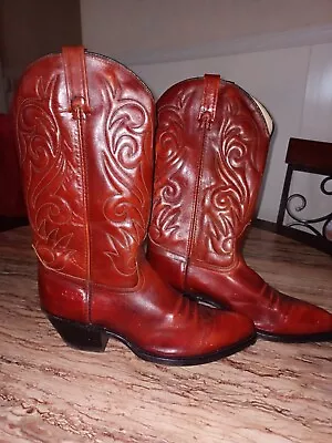 Dingo Men - Size 11d - Vintage Copper Cowboy Boots Style 7779 • $40