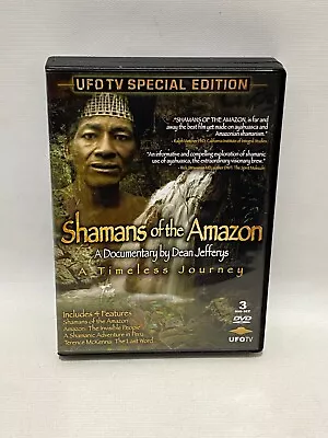 Shamns Of The Amazon UFO TV Special Edition 3 DVD Set Documentary Dean Jefferys • $11.95