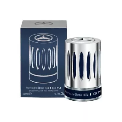 Mercedes Sign For Men-edp-spray-0.7 Oz-20 Ml-authentic-made In France • $17.99