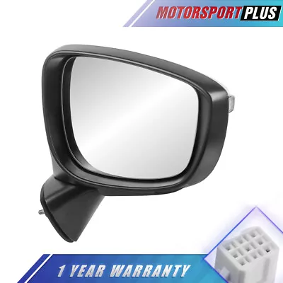 Passenger Side Heated Manual Fold Mirror For 2015-2016 Mazda CX-5 W/ 6 Wires • $59.88