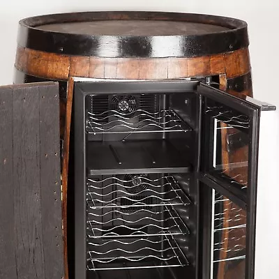 Wine Refrigerator Whiskey Barrel Furniture Whisky Or Sink Base • $399