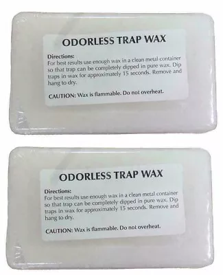 2 Pounds Odorless Trap Wax Trapping Supplies • $19.99