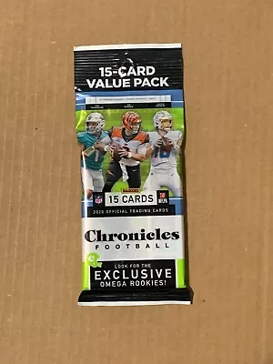 2020 Panini Nfl Chronicles Football** 15 Card Value Pack/fat Pack**new-sealed** • $25.61