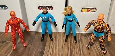 Vintage Mego WGSH The Fantastic Four Complete Action Figure Lot RARE Marvel • $799.99