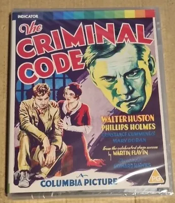 The Criminal Code (1930) - Indicator *Limited Edition (Blu-ray 2021) *OOP • £22.95