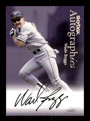 2000 SkyBox: Autographics #NNO Wade Boggs • $29.99