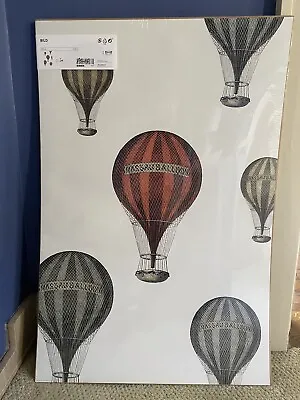 IKEA BILD Poster Classic Hot-air Balloons 24 X 35 ¾  505.331.85  New • $39.95