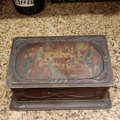 MacFarlane Lang & Co. Biscuit Tin - Victorian Glasgow London • $39.95