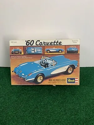Vintage 1984 Revell ‘60 Corvette Model Kit-New/Open Box • $15