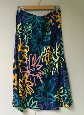 GORMAN Multicoloured Skirt. Size 16. Relaxed Fit. Elasticised Waist. • $29