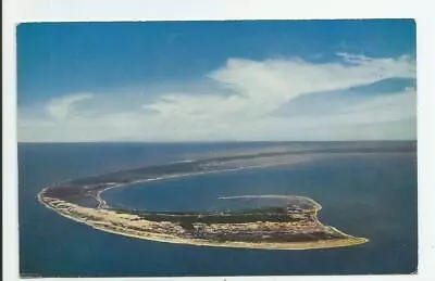 Air View Tip Of Cape Cod Postcard From Brewster And Harwich To Race Point 1958 • £3.80