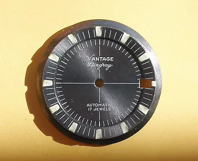 Vintage Vantage Diver StingRay Watch Dial  • $25