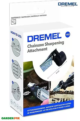 New DREMEL 1453 Chainsaw Sharpening Attachment KIT  26151453JB 8710364082353 ZTB • £21.27