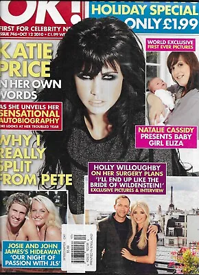 $11.48 • Buy OK Magazine Katie Price Natalie Cassidy Baby Holly Willoughby Katy Perry 2010