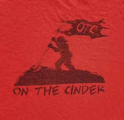 ON THE CINDER OTC Flag Band Shirt - Large - Punk Rock NOFX Turnstile DIY RARE • $19.99