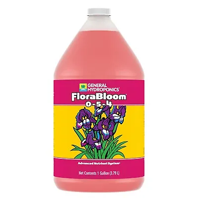 $34.70 • Buy General Hydroponics FloraBloom, 1-Gallon