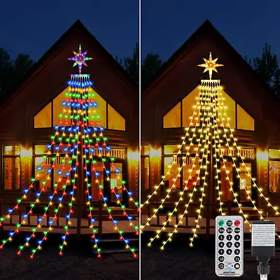 ZTX Christmas Decorations Outdoor Star Lights • $26.01