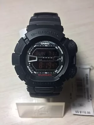 Casio G Shock Watch Men's G9000MS-1 200 Meters Water Resistant Black Band • $105