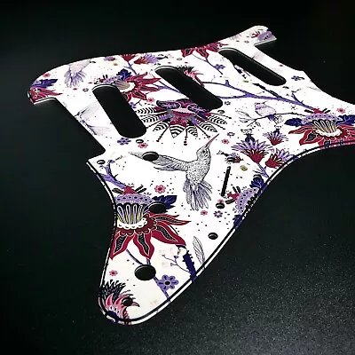 £78.09 • Buy Fender Strat Custom Graphic Pickguard 8 11Hole Paisley #9 By Stormguitar