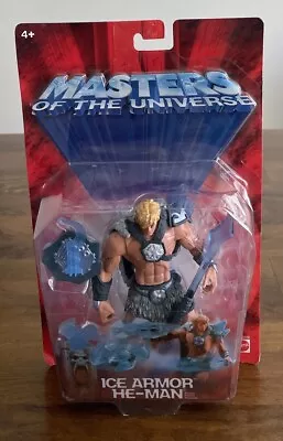 Masters Of The Universe 200x  ICE ARMOR HE-MAN   6” Figure MOTU 2002 NEW MIB • $33.99