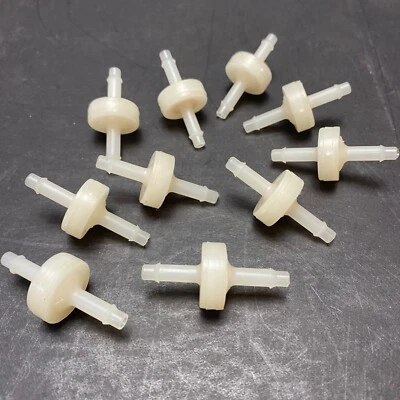 $14.95 • Buy New 3/16  Diaphragm Vacuum Check Valve Polyurethane W/ Fluorosilicone 10 Pack!