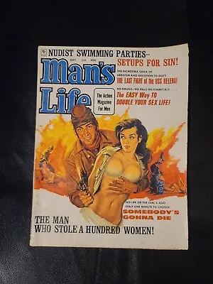 Vintage Man's Life Action Magazine Sept 1968. Excellent Condition Pulp • $29.99