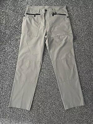 £4 • Buy Rohan Men’s Airlight Bags Trousers Grey Brown W34 L32 Walking Hiking Trekking