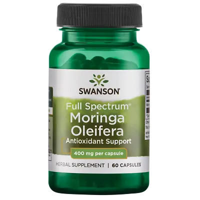 Swanson Moringa Oleifera 400 Mg 60 Capsules • $6.73