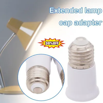 Durable Light Socket Extender Adapter E27 To E27 Bulb Fitting Extension   • $1.19